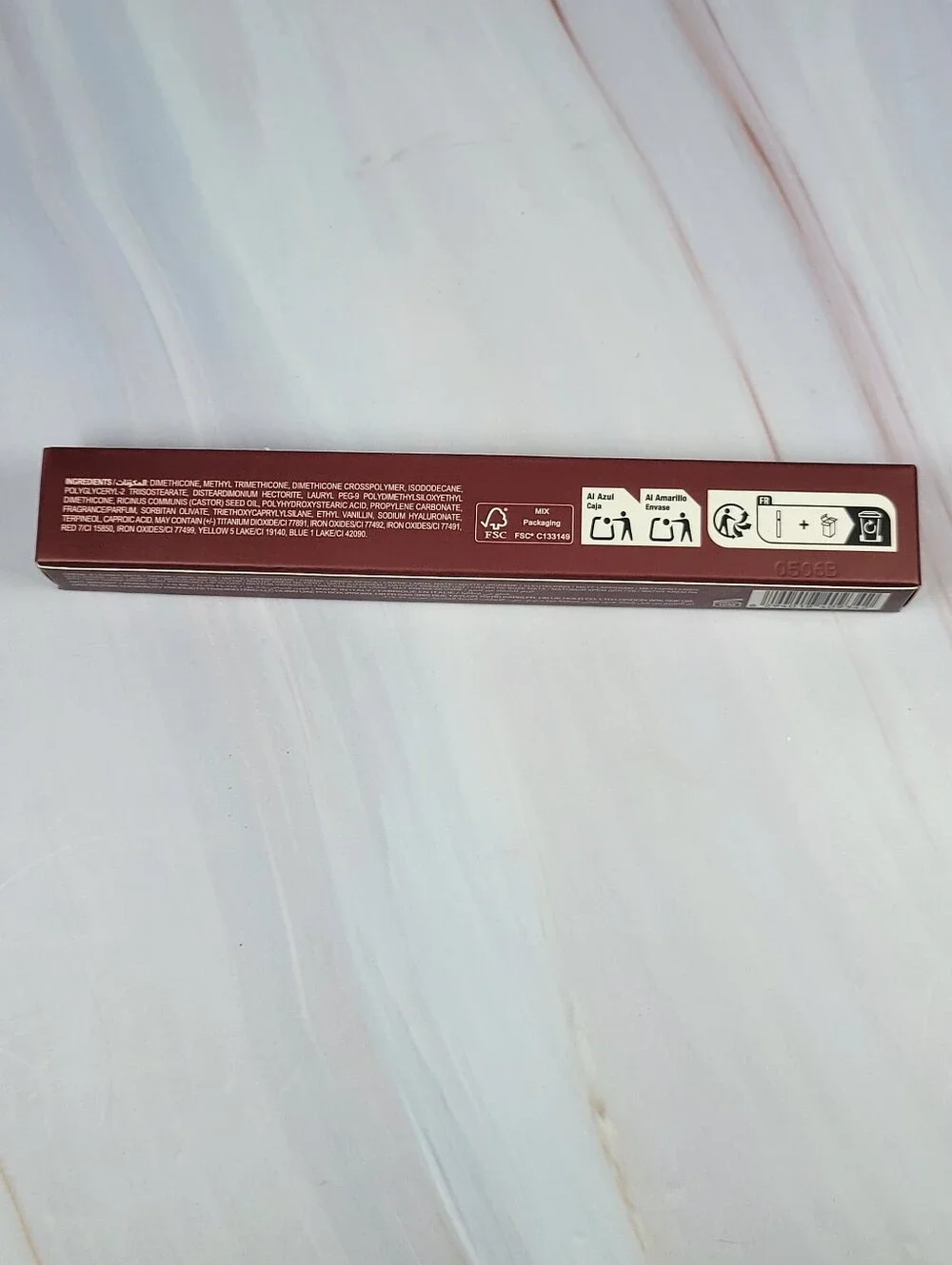 Huda Beauty Liquid Matte Mousse Soft Blur Lip Cream in Berry Brown BNIB